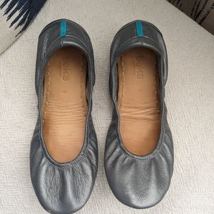 Tieks Pewter Gray size 8